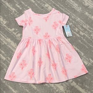 Cat & Jack Light Pink Floral Dress